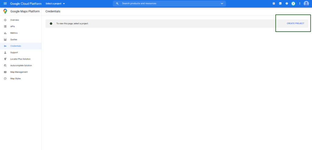 Google Maps API Key