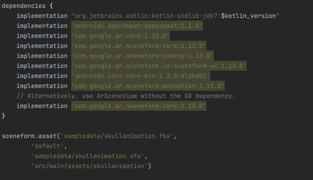 flutter code