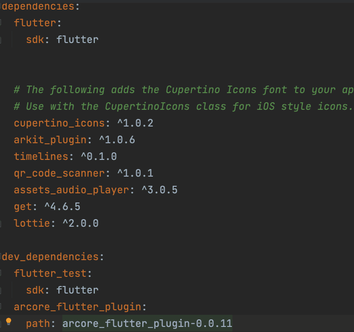 flutter code
