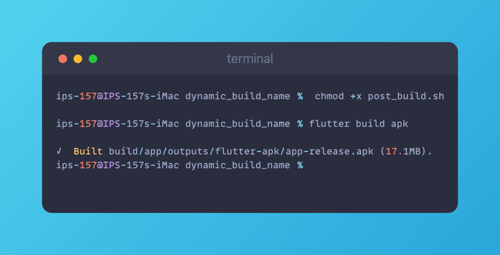 Building the APK