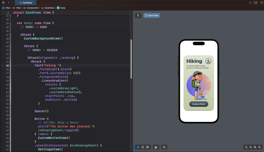 SwiftUI Coding & Structure