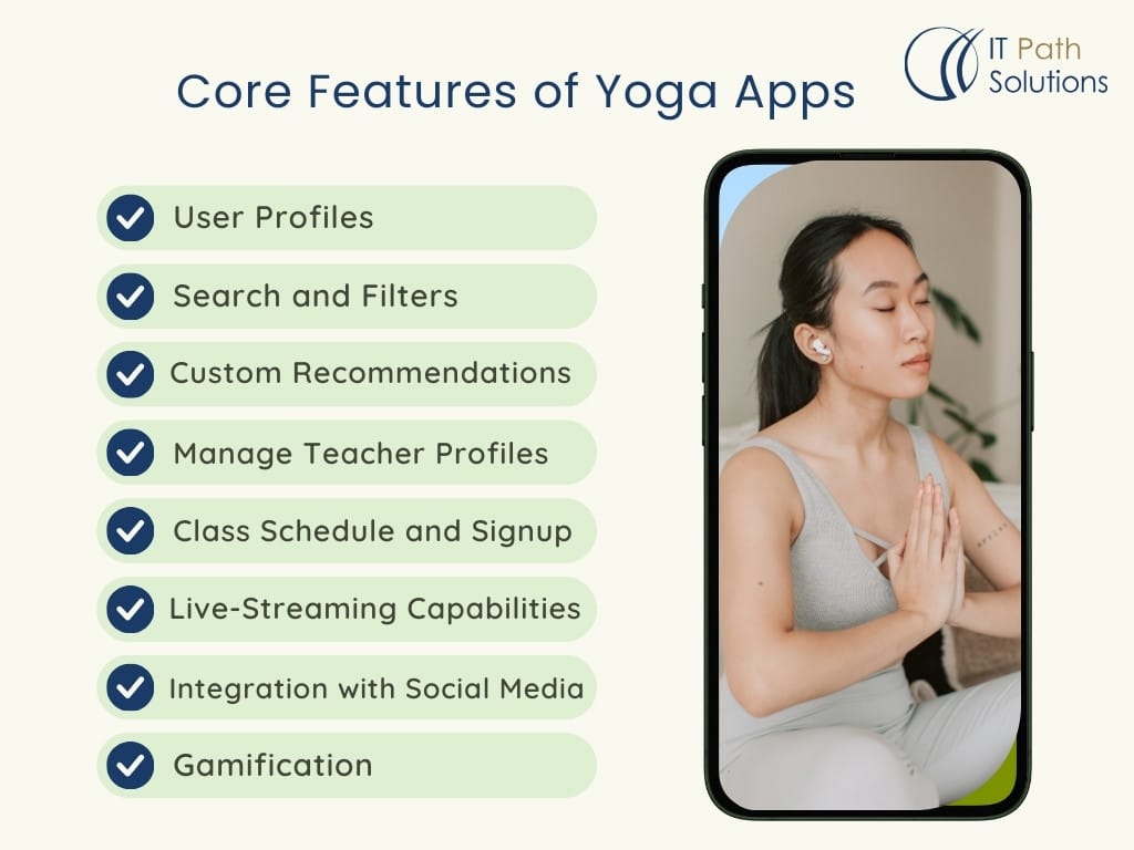 Core Features of Yoga Apps