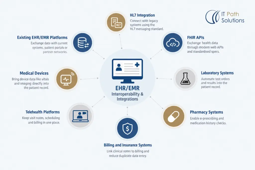 EHR/EMR Interoperability and Integrations