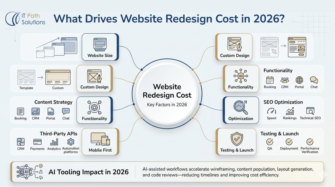 What Drives Websie Redesign Cost in 2026