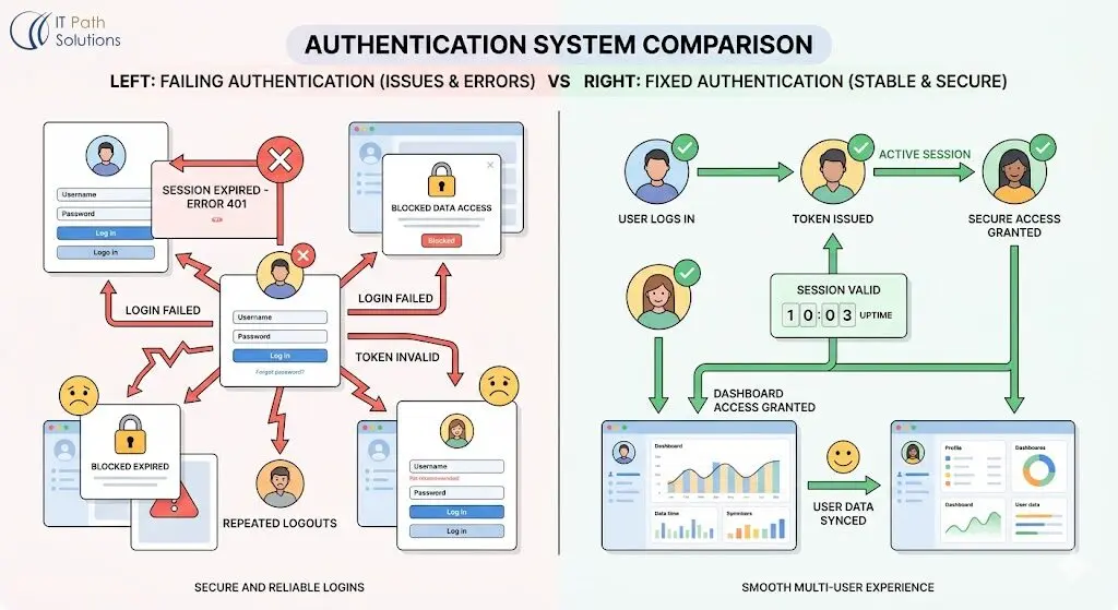 The Auth Layer Where the Login Flow Started Breaking