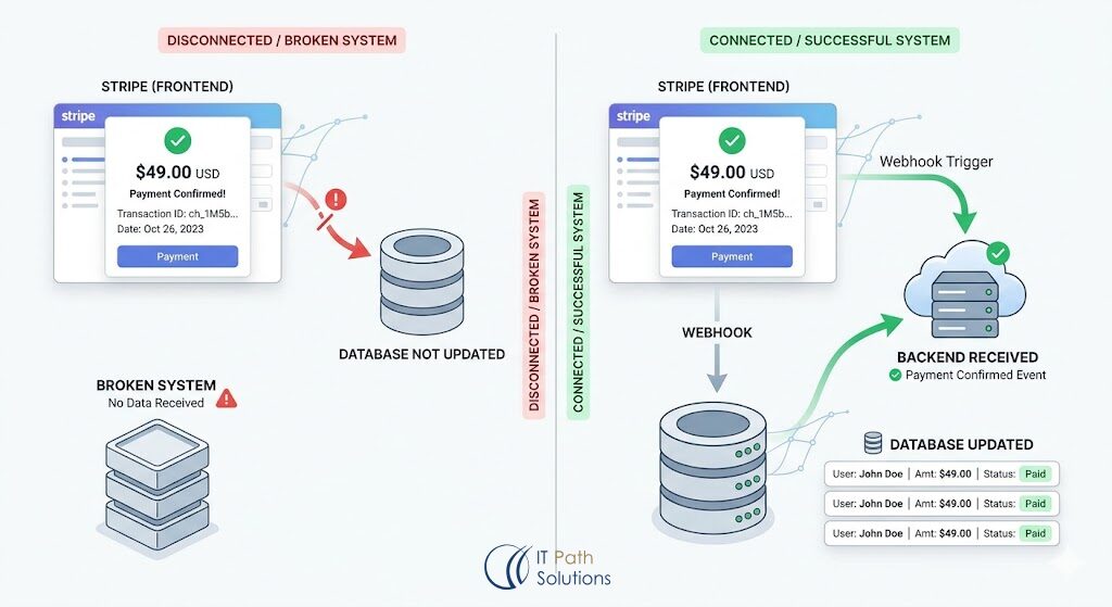 The Stripe Webhook: The Hidden Failure Behind Successful Payments