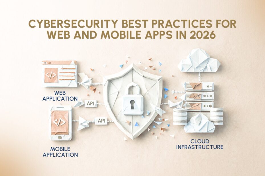 Cybersecurity protection for web and mobile apps with cloud infrastructure