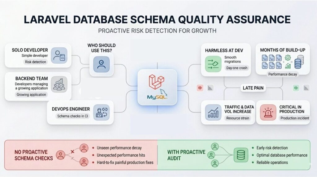 Laravel Database Schema Quality Assurance