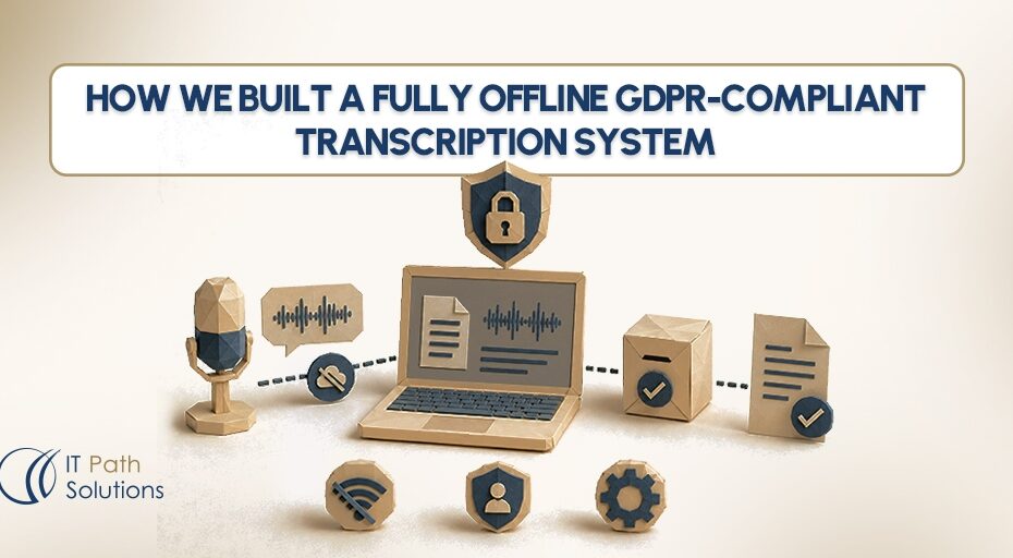 Built a Fully Offline GDPR-Compliant Transcription System
