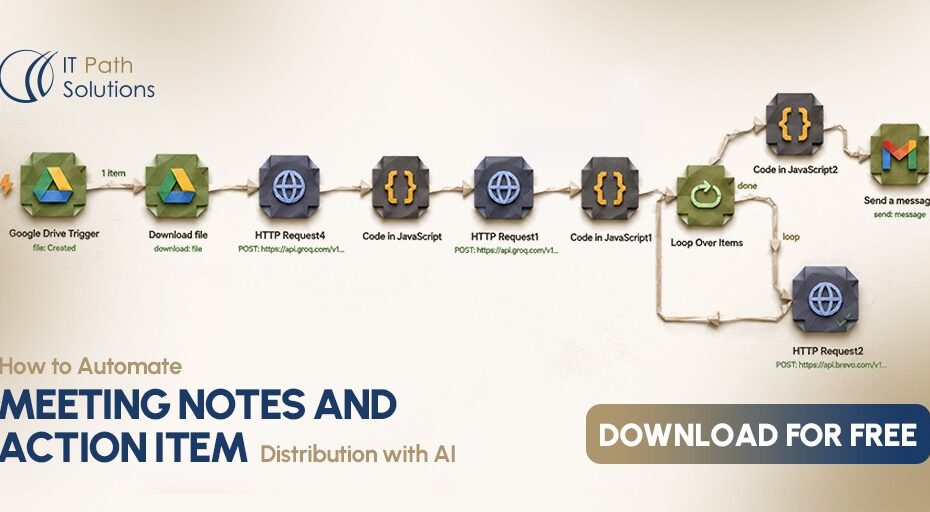 How to Automate Meeting Notes and Action Item Distribution with AI