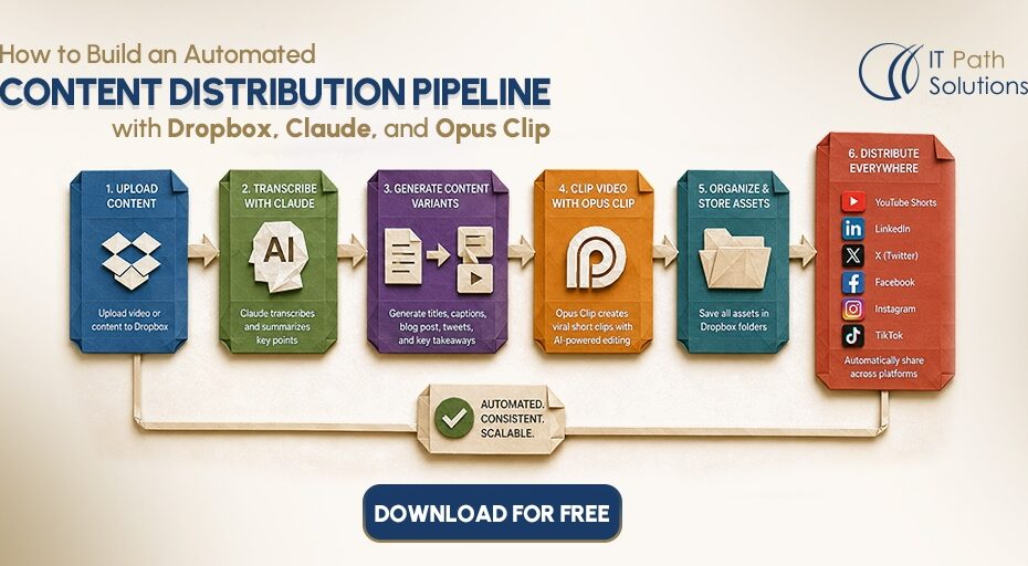 (N8N) How to Build an Automated Content Distribution Pipeline with Dropbox, Claude, and Opus Clip page