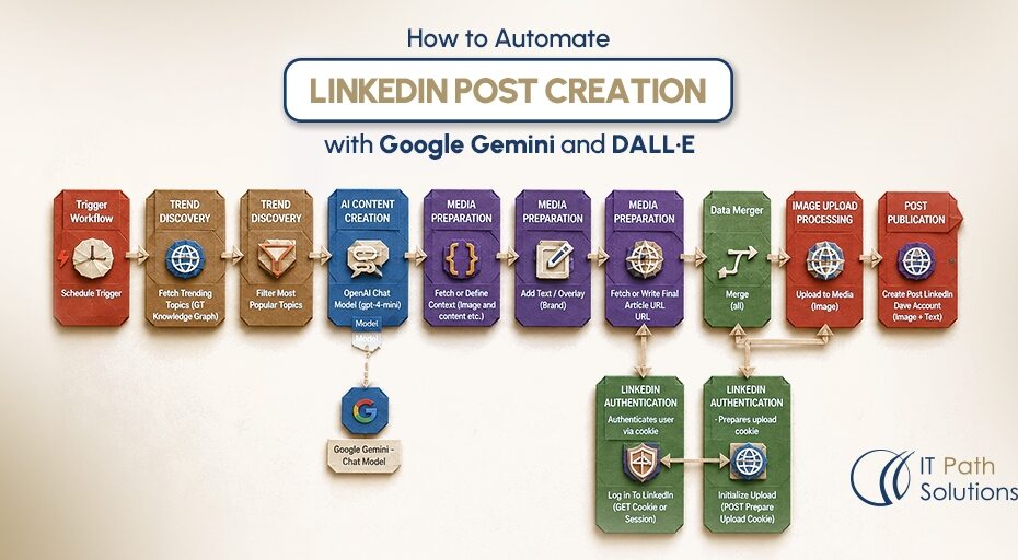 How to Automate LinkedIn Post Creation with Google Gemini and DALL·E